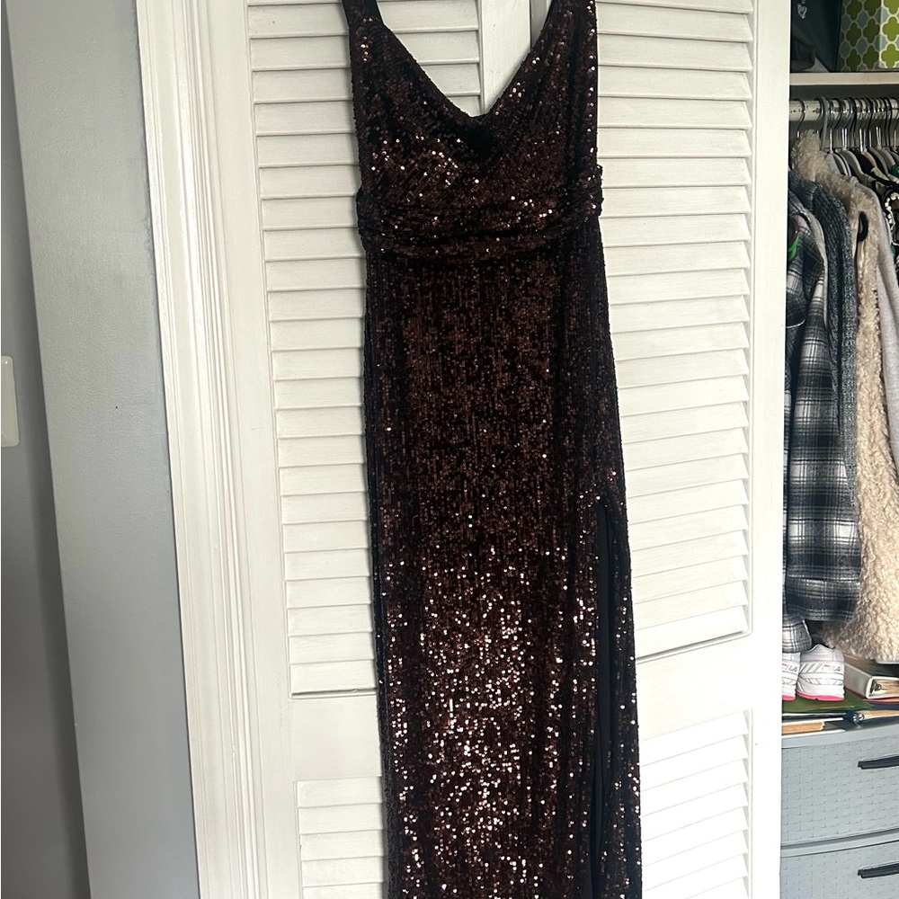 Free People Sequin Gown